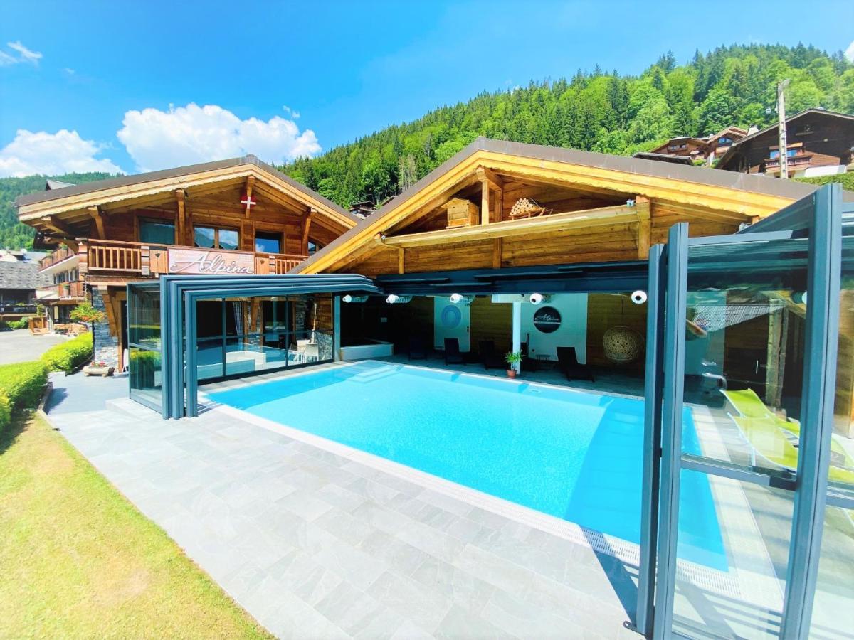 Hotel Alpina Morzine Bagian luar foto