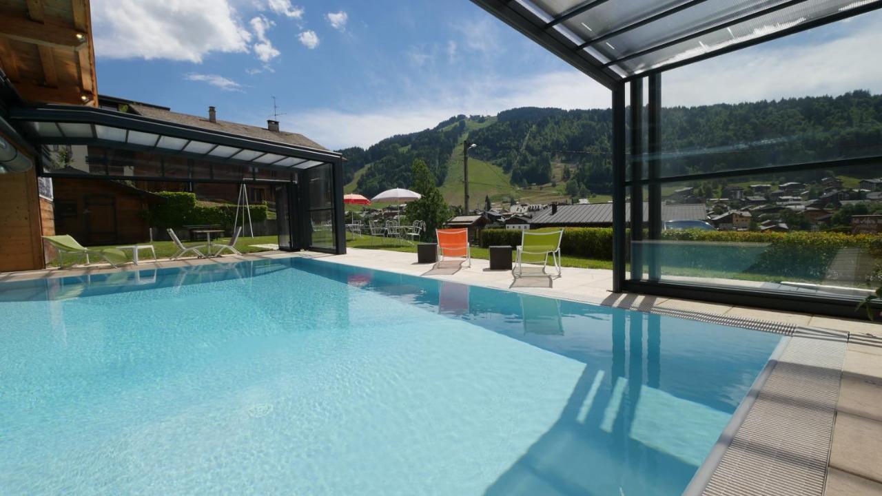 Hotel Alpina Morzine Bagian luar foto